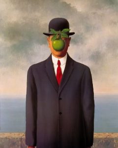 Magritte’s famous painting The Son of Man